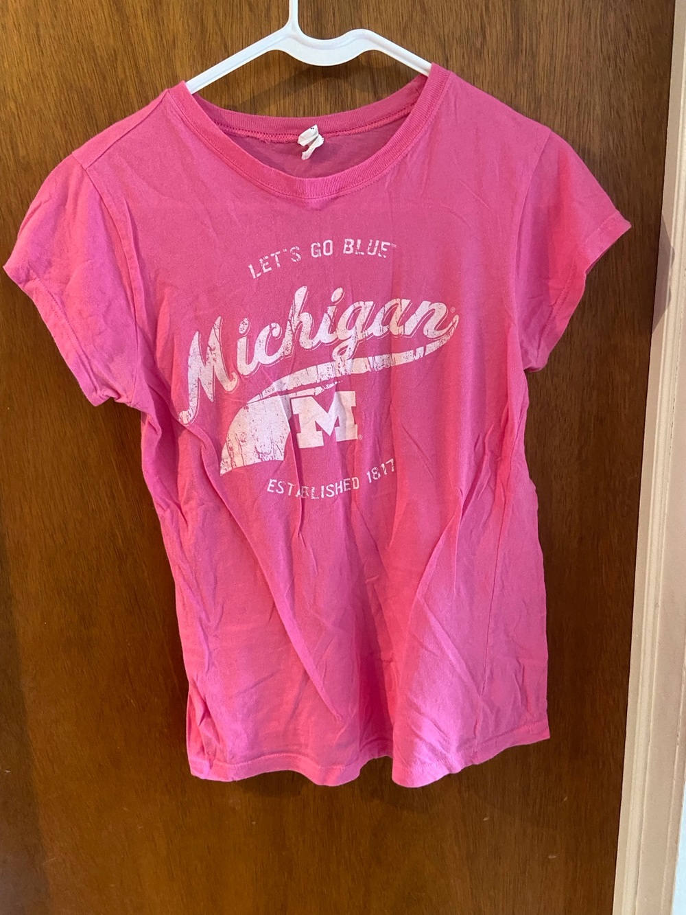 Michigan Wolverines Graphic Tee T-Shirt Size Medium